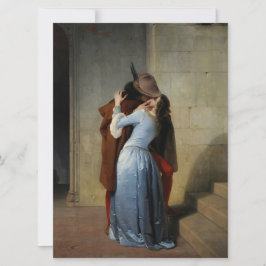 Cartão The Kiss (por Francesco Hayez)