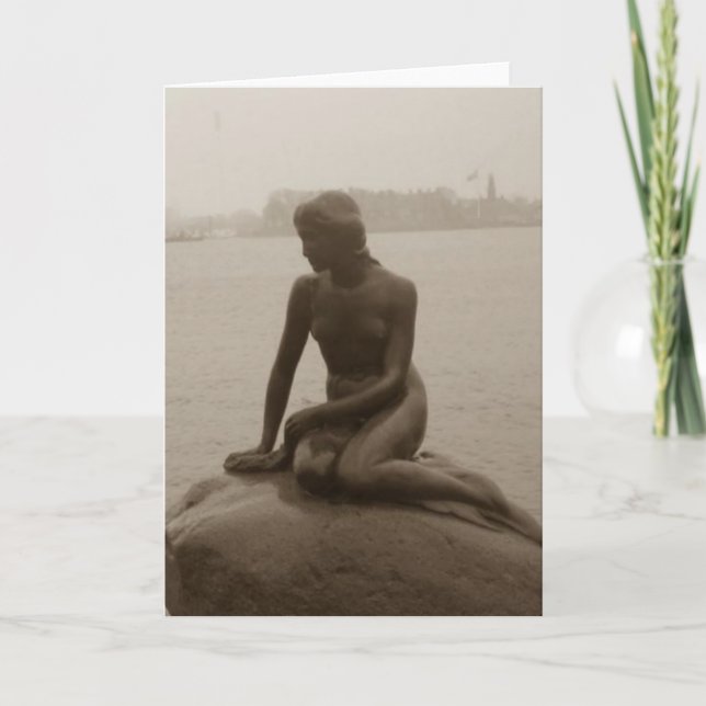 Cartão The Little Mermaid (Frente)