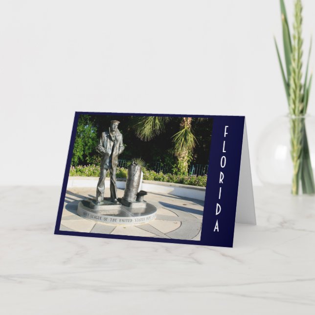 Cartão The Lone Sailor (Frente)