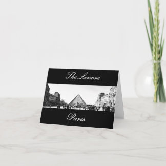 Cartão The Louvre museum, Paris ~ Notecards