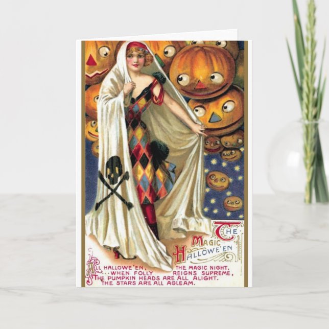 Cartão The Magic Halloween (Frente)
