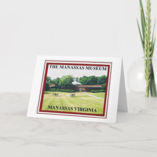 CARTÃO THE MANASSAS MUSEUM (Frente)