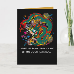Cartão The-Mardi Gras Dragon V-2
