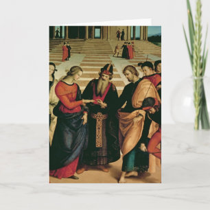 Cartão The Marriage of the Virgin, 1504