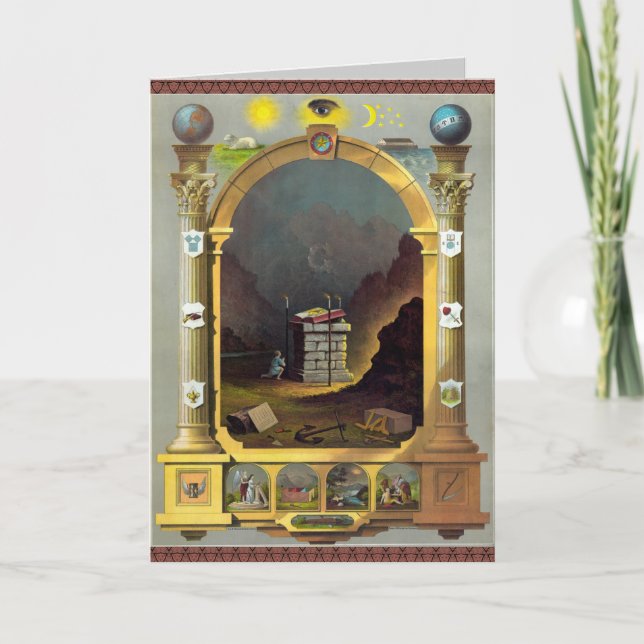 Cartão The Masonic Chart (Frente)