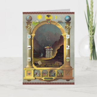 Cartão The Masonic Chart