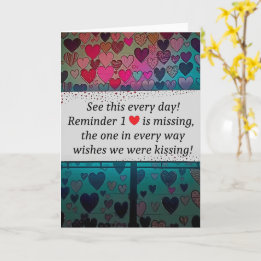 Cartão The Missing Heart Loves You