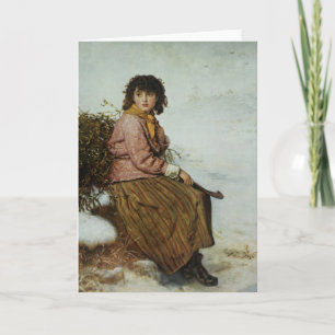 Cartão The Mistletoe Gatherer, 1894