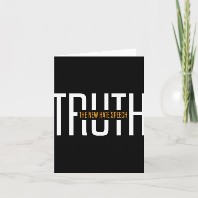 Cartão The New Hate Speech Litical Correctness Funny Quot (Frente)