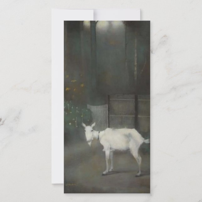 Cartão The Old Goat (por Jan Mankes) (Frente)