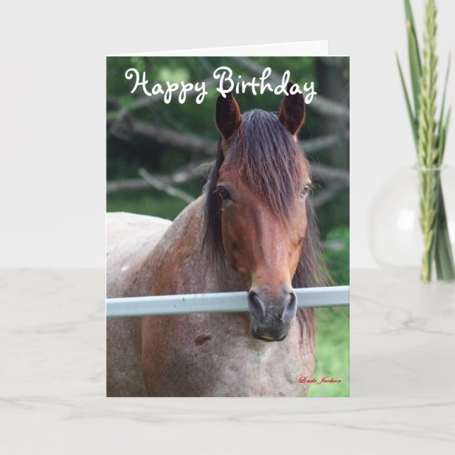 Cartão The Old Mare Birthday Card (Frente)