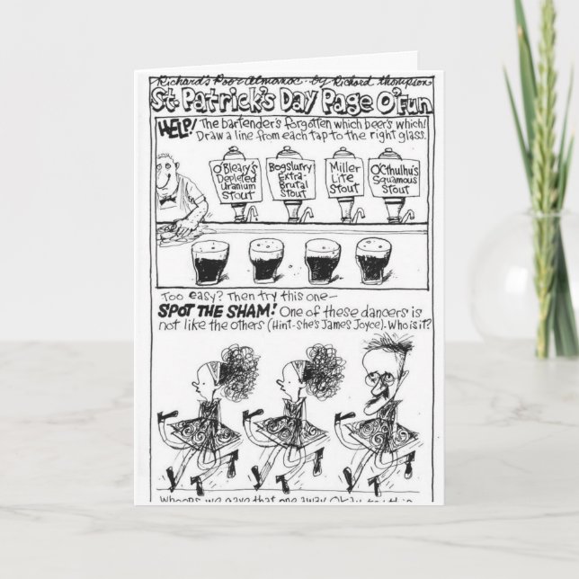 Cartão The Other St.Patrick's Day Card (Frente)