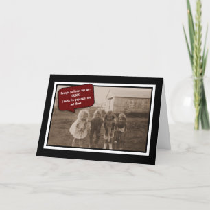 Cartão The Paparazzi Greeting Card