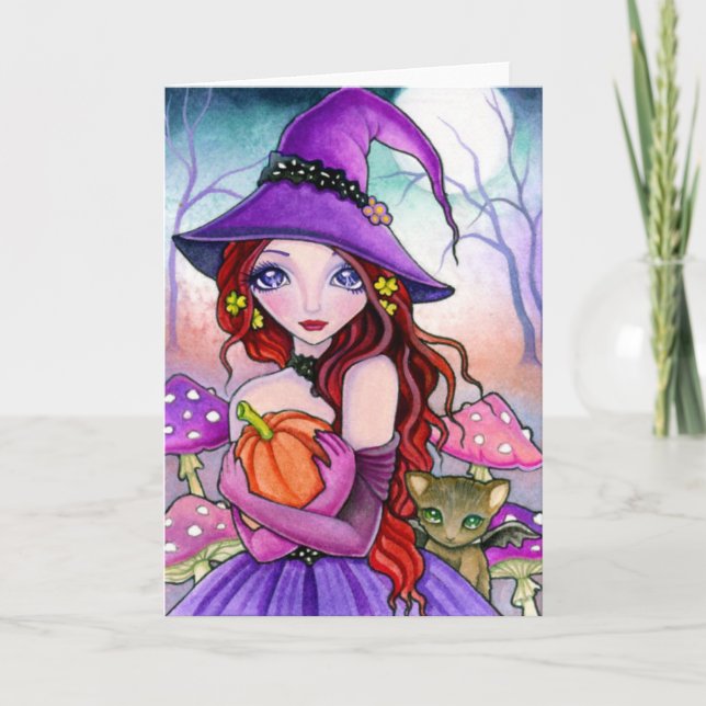 Cartão The Perfect Pumpkin - blank card (Frente)