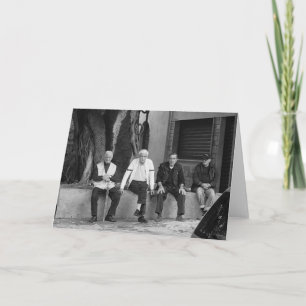 Cartão The Retired Sicilian Men Blank Card