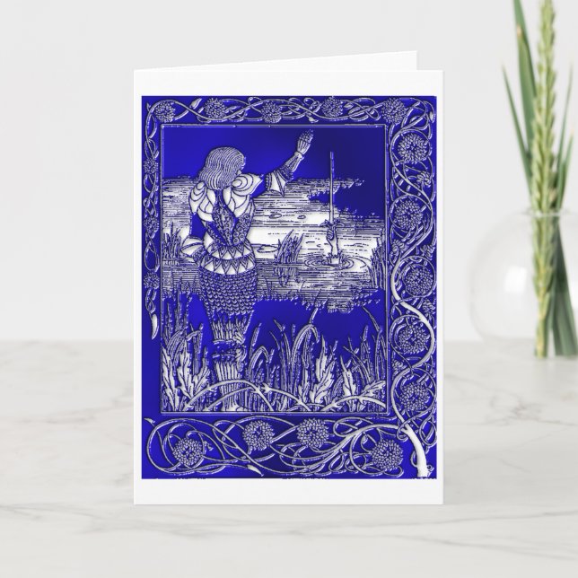 Cartão The Return of Excalibur Greeting Card (Frente)