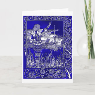 Cartão The Return of Excalibur Greeting Card