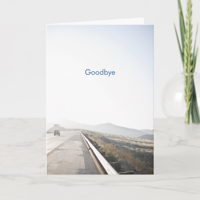 Cartão The Road Ahead (Frente)