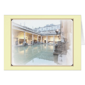 Cartão The Roman Baths