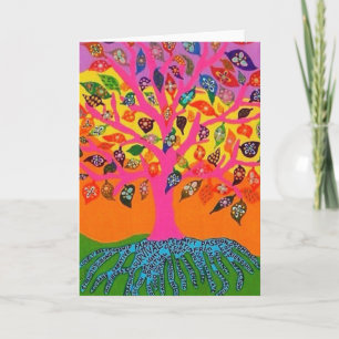 Cartão The Root Of Knowledge Tree Of Life - Greeting Card