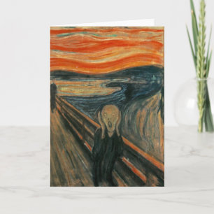 Cartão The Scream - Edvard Munch