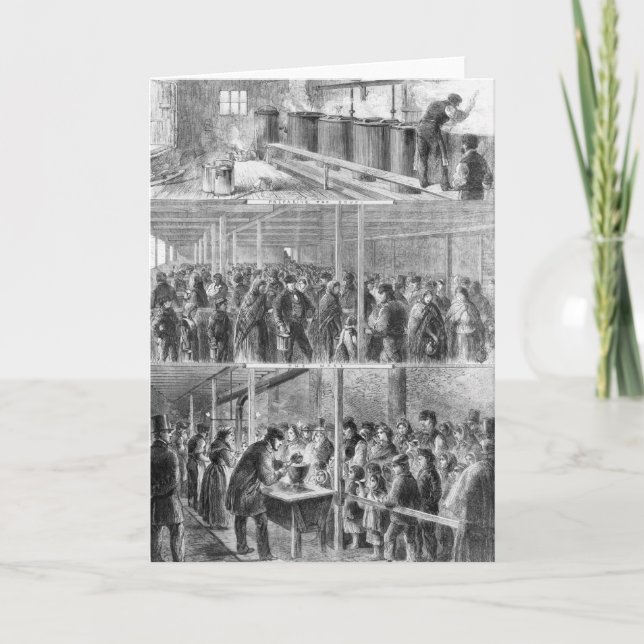 Cartão The Society of Friends' Soup Kitchen (Frente)