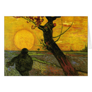 Cartão The Sower (F450) Van Gogh Fine Art