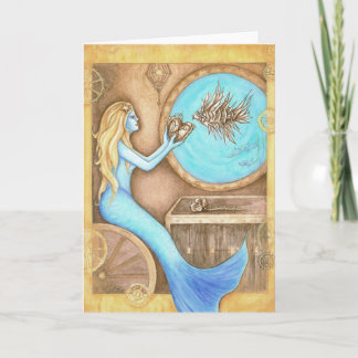 Cartão The Steampunk Heart Greeting Card