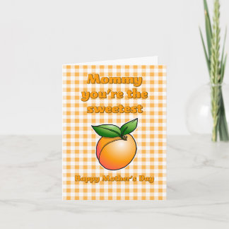 Cartão The Sweetest Orange Apricot