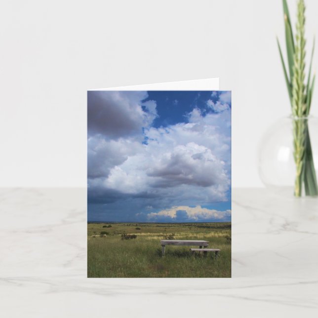 Cartão the table,  santa fe new mexico (Frente)