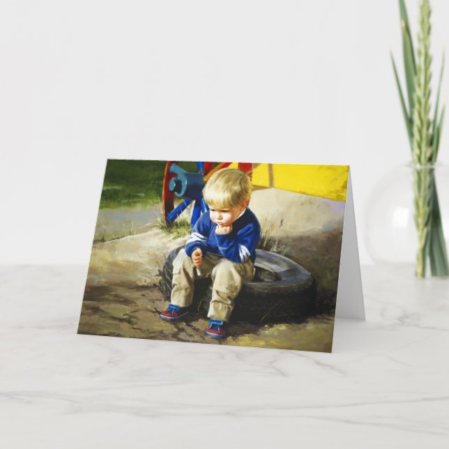 Cartão The Thinker (Frente)