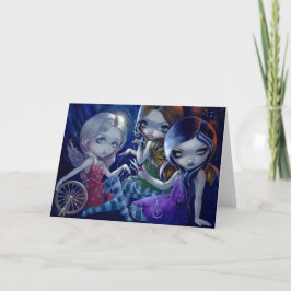 Cartão "The Three Fates" Greeting Card