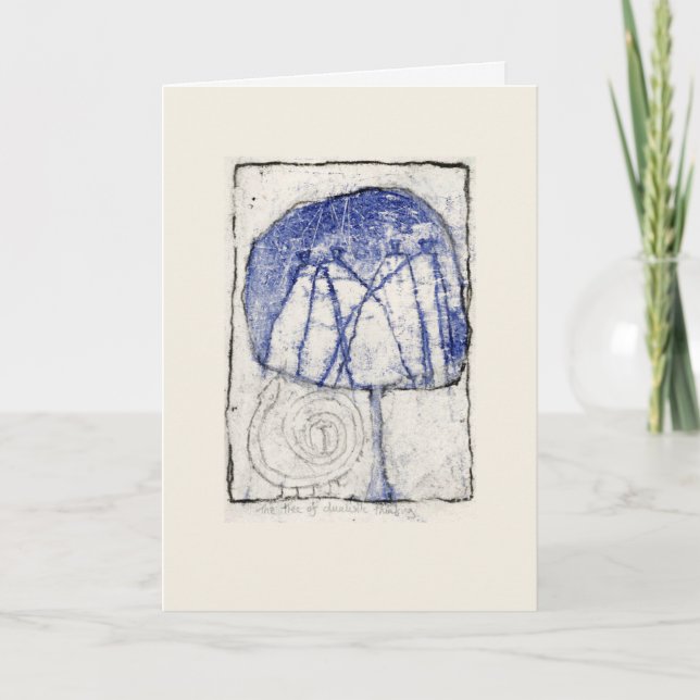 Cartão The tree of dualistic thinking (Frente)