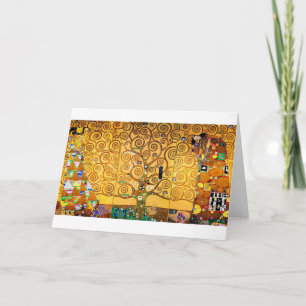 Cartão The Tree of Life, Klimt Card