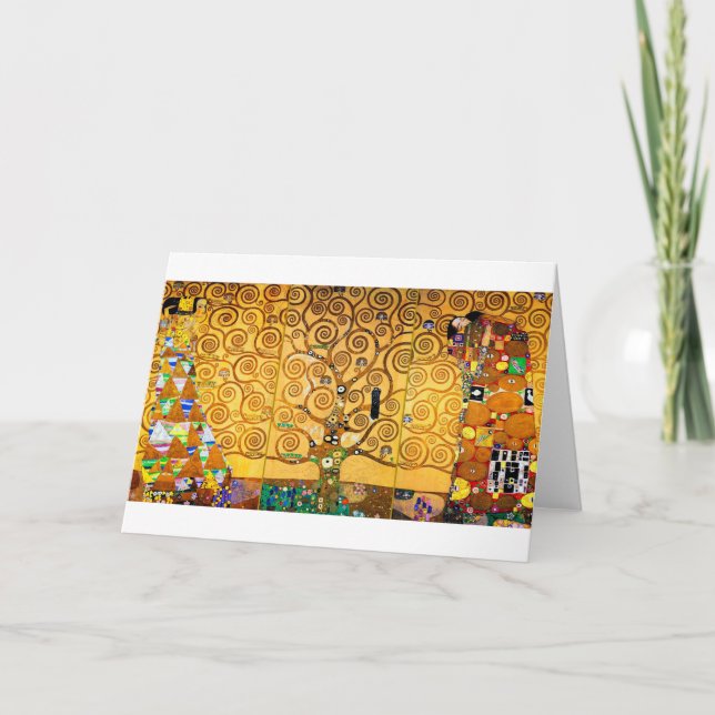 Cartão The Tree of Life, Klimt Card (Frente)