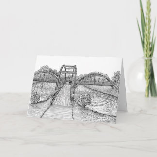Cartão The Tridge Greeting Card - art by Maggie LaNoue
