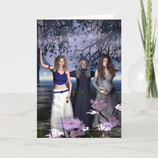 Cartão The Triple Goddess