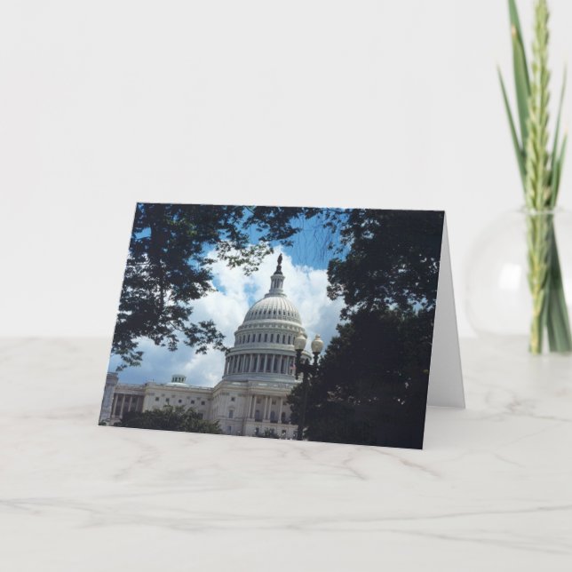 Cartão The U.S. Capitol (Frente)