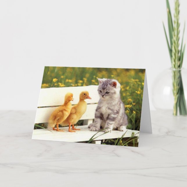 Cartão The Ugly Duckling Greeting Card (Frente)
