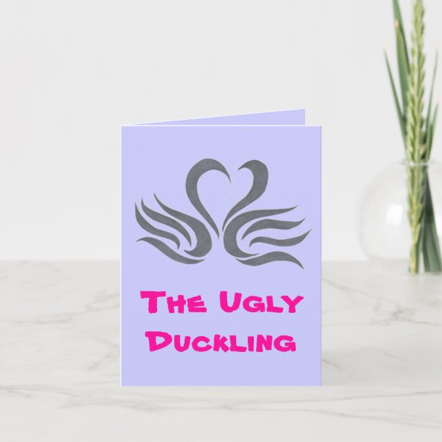 Cartão The Ugly Duckling Note card (Frente)