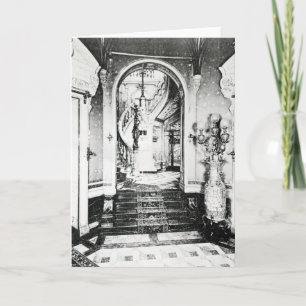Cartão The Vestibule and Onyx Staircase