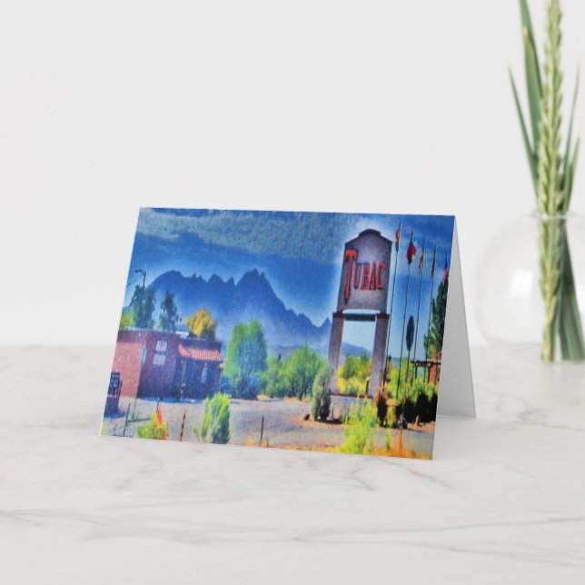 Cartão The Village, Tubac, Arizona greeting card (Frente)