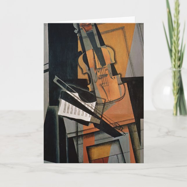 Cartão The Violin, 1916 (Frente)