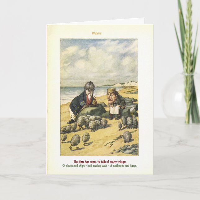 Cartão The Walrus (Frente)