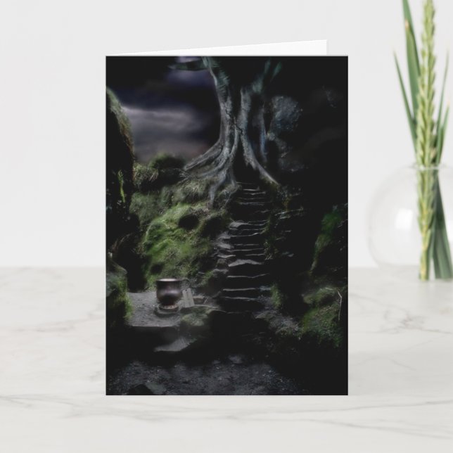 Cartão the way to wonderland (Frente)