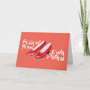 Cartão The Wizard Of Oz™   Follow Your Own Path