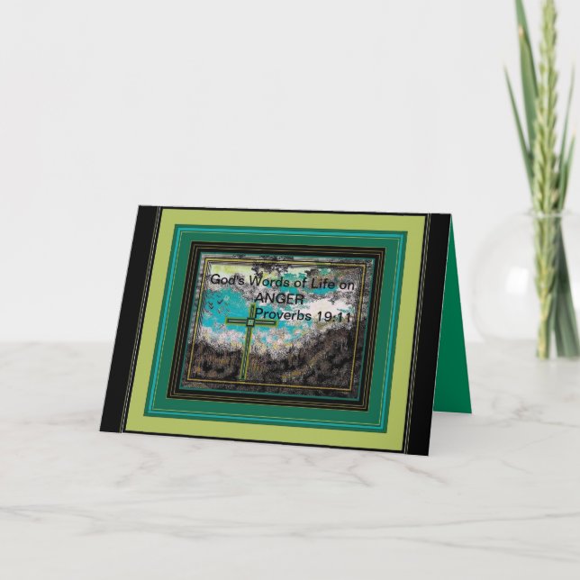 Cartão THE WORD in SCRIPTURED GREETING CARDS (Frente)