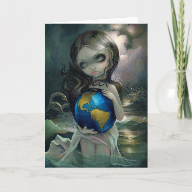 Cartão "The World" Greeting Card (Frente)