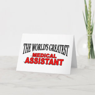 Cartão The World's Greatest Medical Assistant
