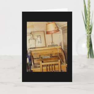 Cartão The Writer's Roll Top Desk